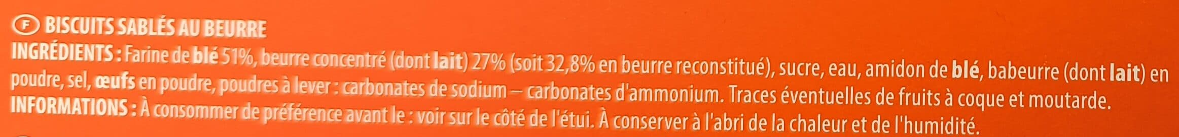 Chabrior Sprits au beurre packshot