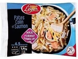 Claude leger Poêlée pâte colin et saumon 900g packshot