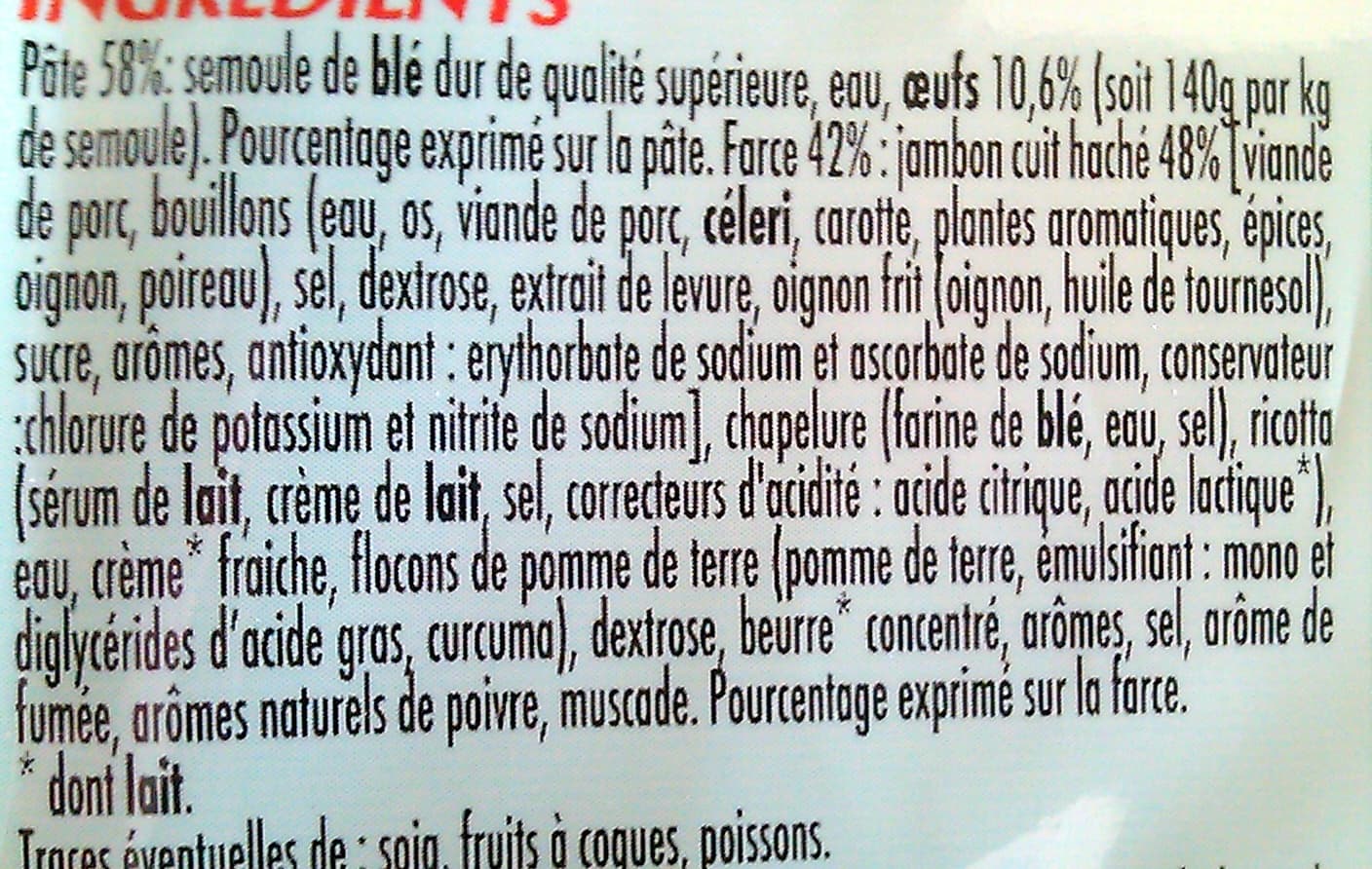 Fiorini RAVIOLI JAMBON CUIT 300g packshot