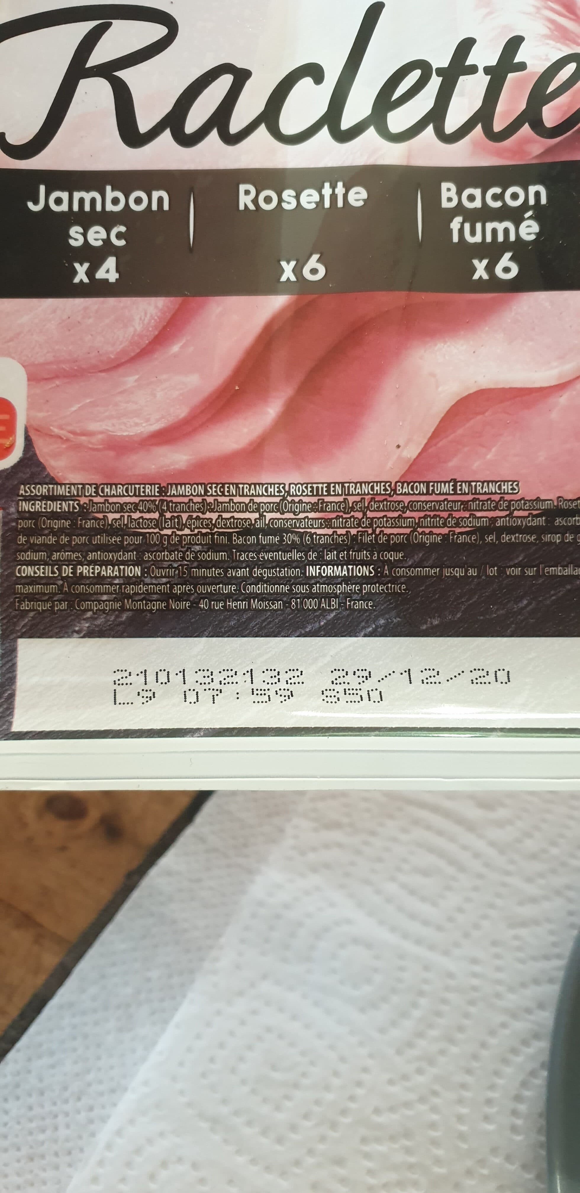 Monique ranou LS Plateau Raclette/Estivale 200g packshot