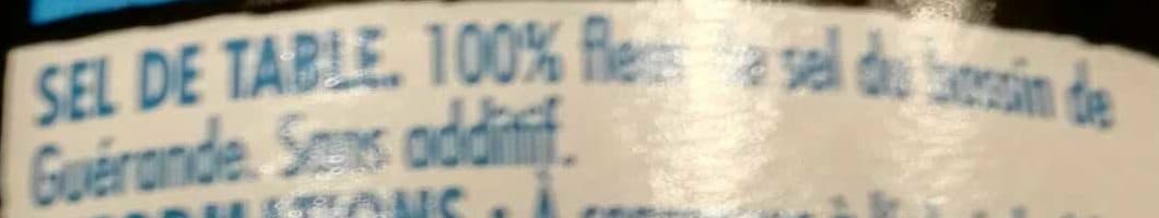 Intermarché Fleur de sel de guerande packshot