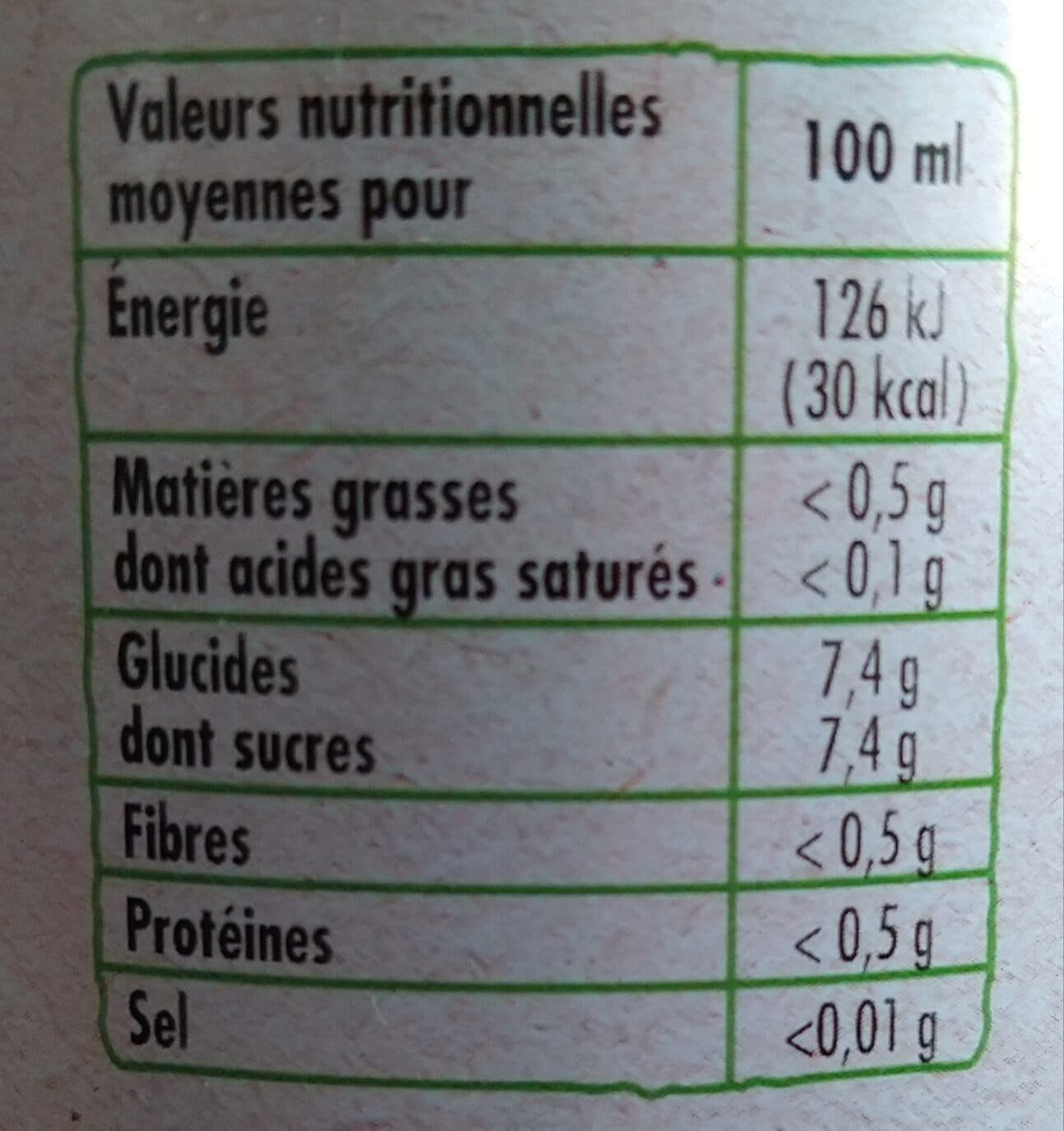 Look Limonade LOOK BIO PET 1L packshot