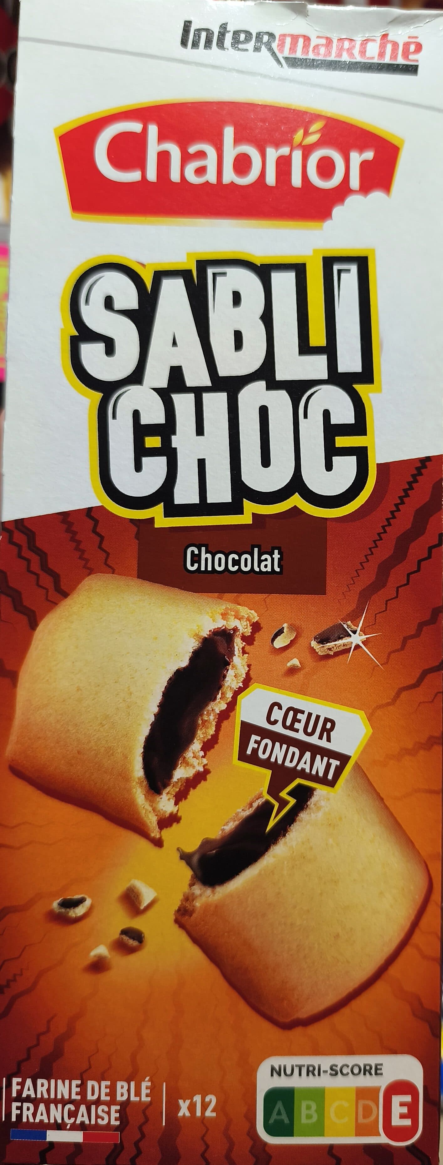 Chabrior Barre fourrée chocolat packshot
