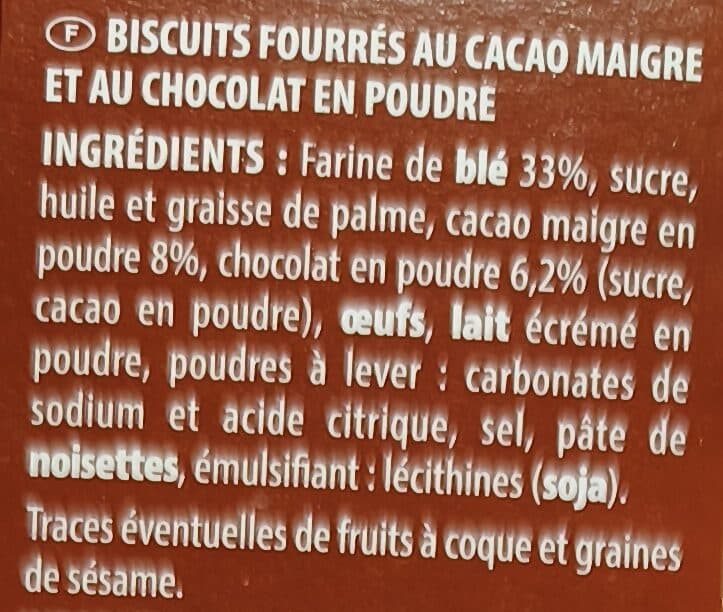 Chabrior Barre fourrée chocolat packshot