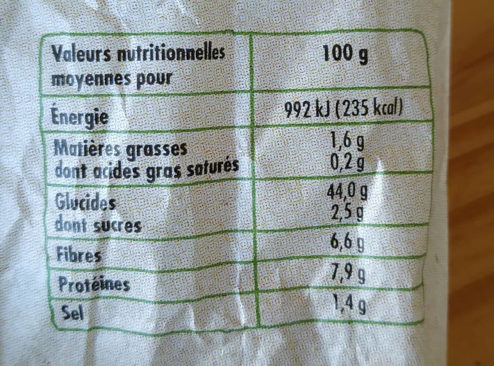 Intermarché Pain complet BIO packshot