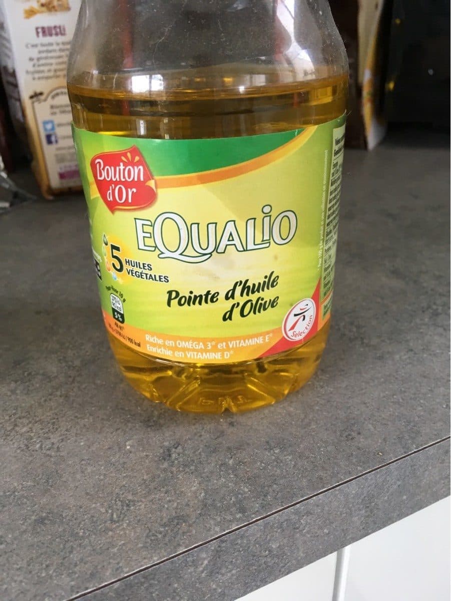 Bouton d'or Equalio Mélange 5 huile Olive packshot