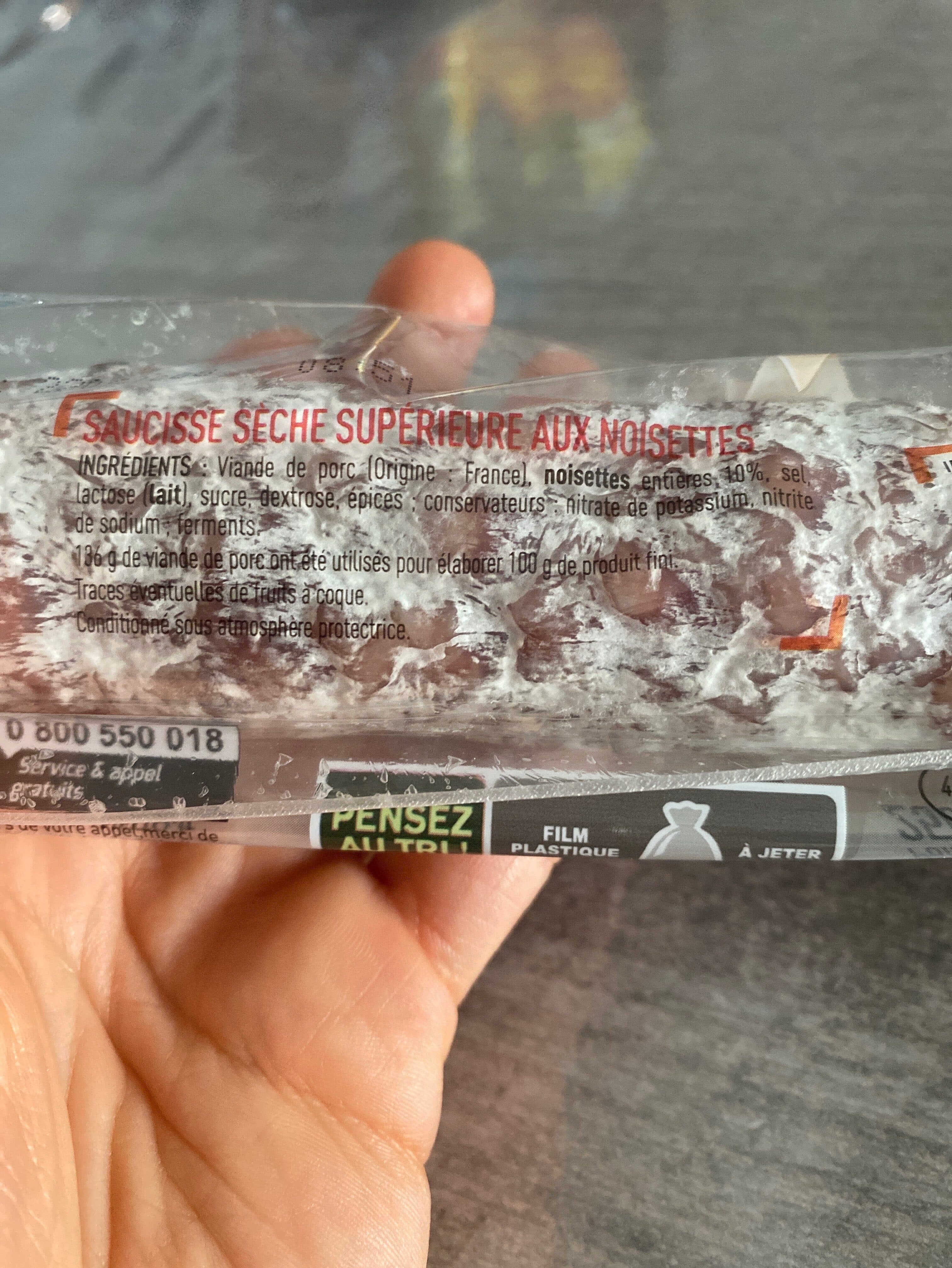 Netto HD Droite aux noisettes 250g packshot