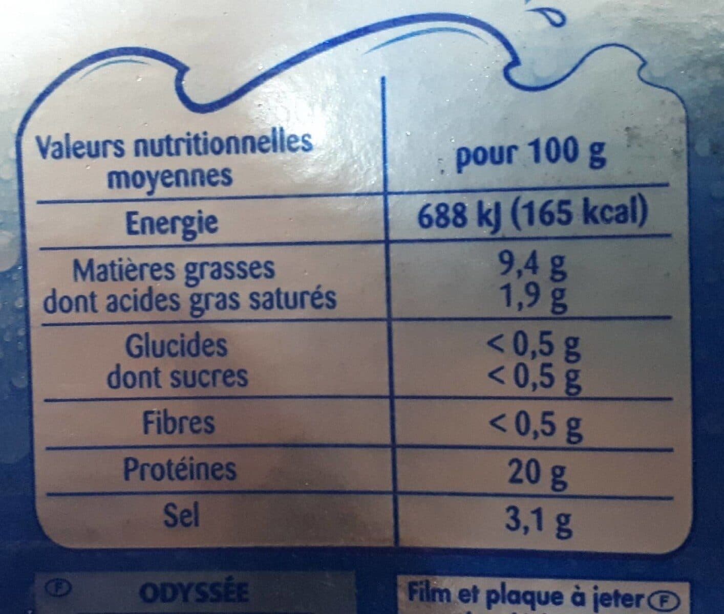 Odyssée Saumon Fumé Norvège packshot