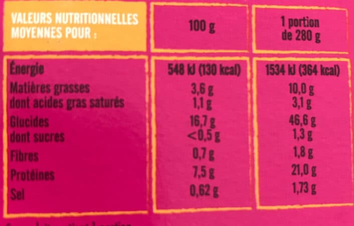 Itineraire des saveurs Poulet et riz basmati sauce curry packshot