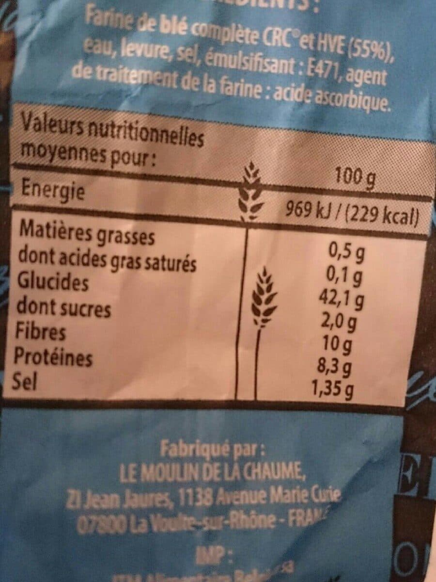 Intermarché Pain complet packshot