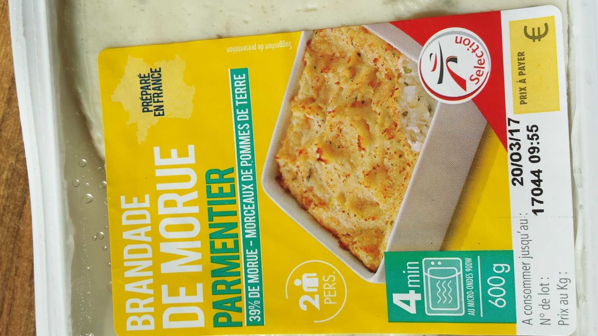 Intermarché Brandade de morue packshot