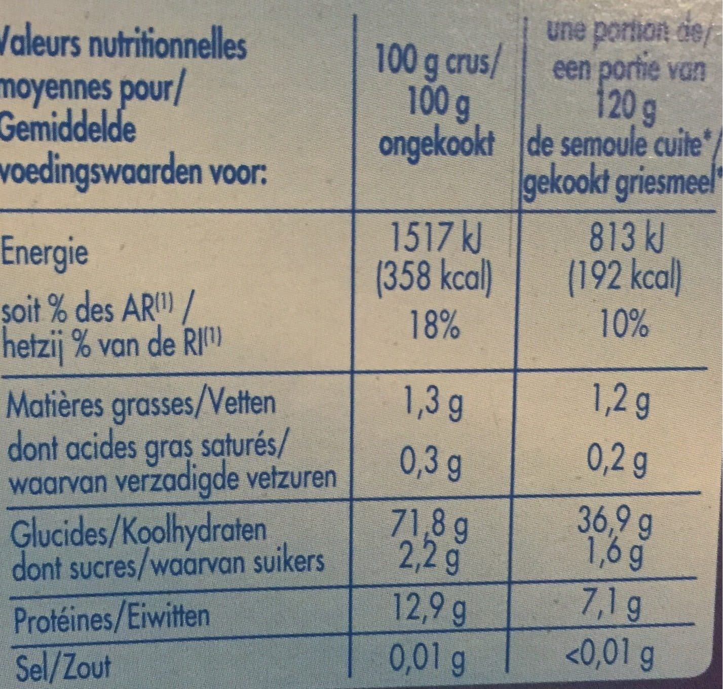 Intermarché Couscous grain moyen packshot