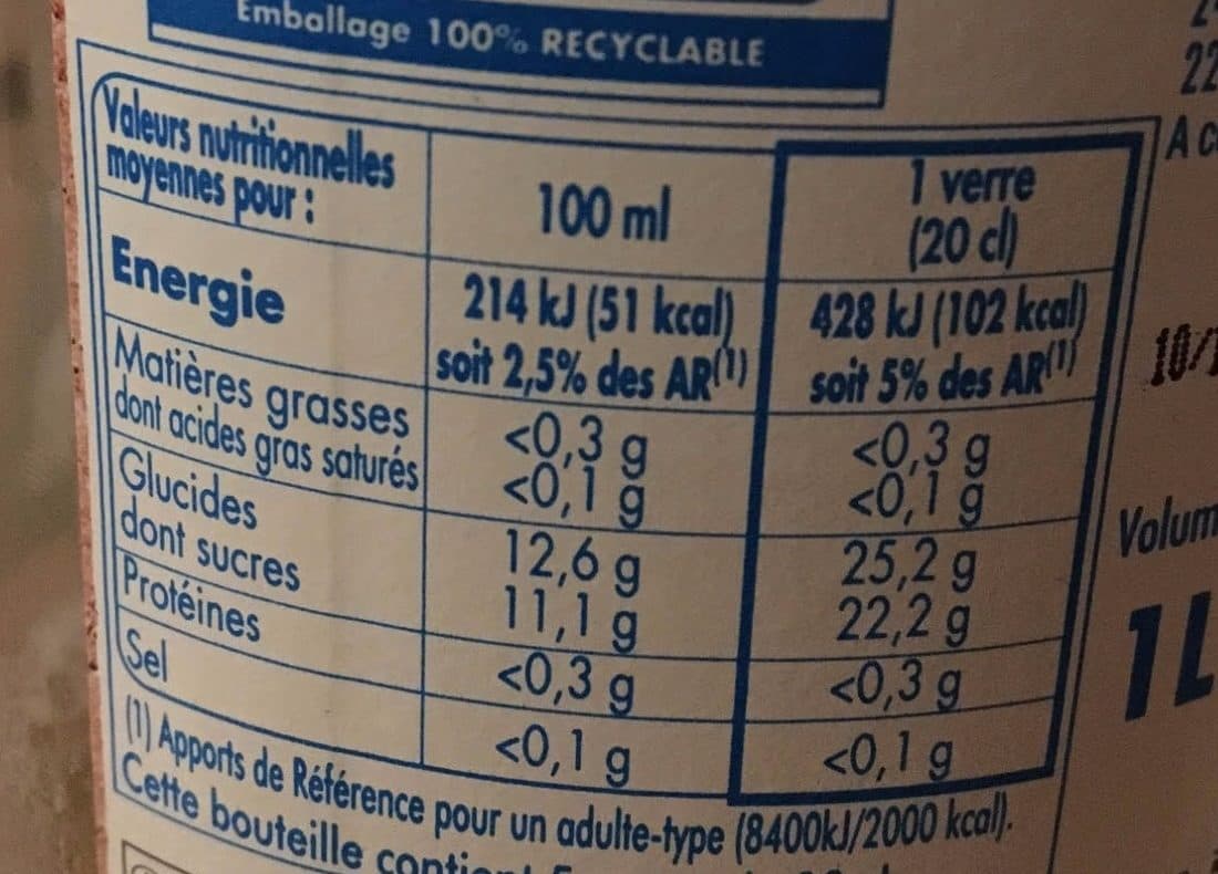 Itineraire de nos regions Pj pomme verre 1l packshot