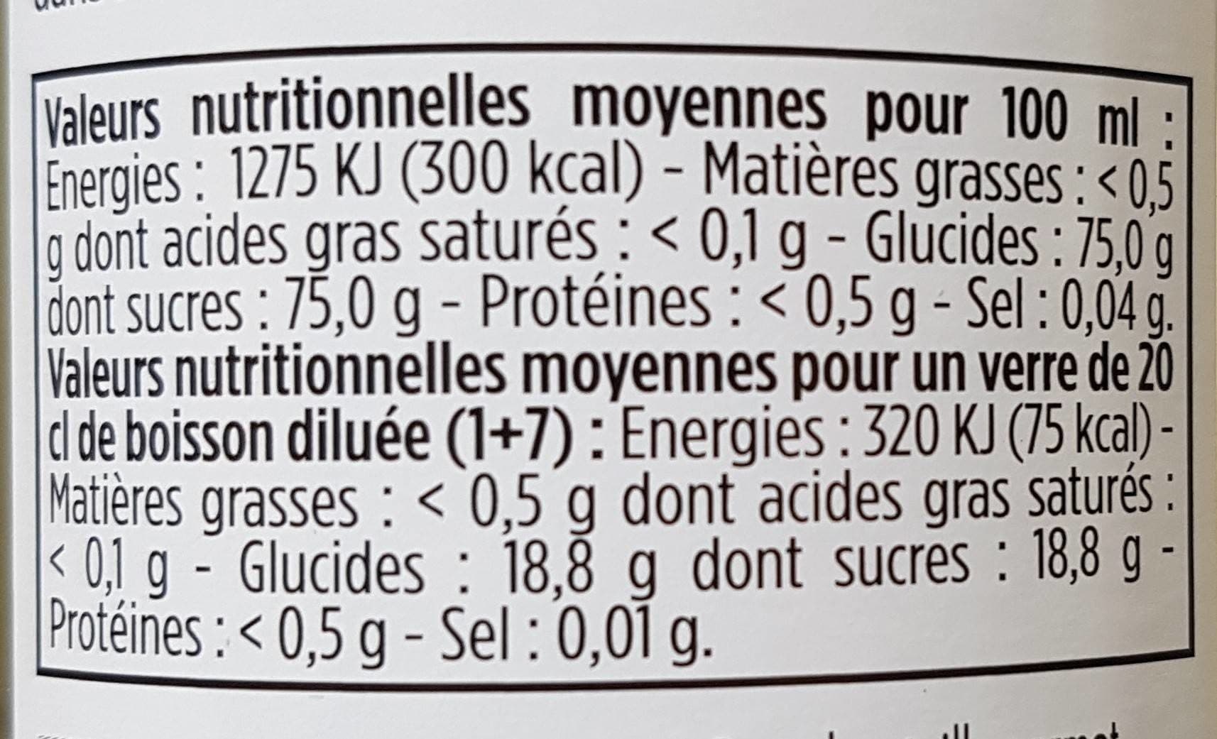 Paquito Sirop Menthe BIO packshot