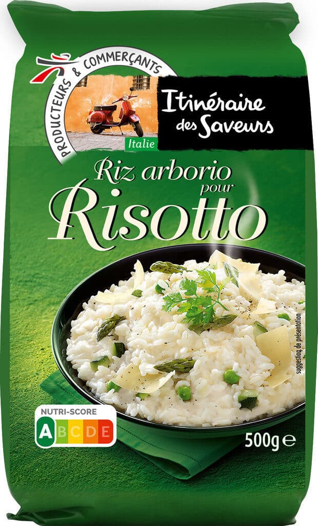 Intermarché Riz arborio pour risotto packshot