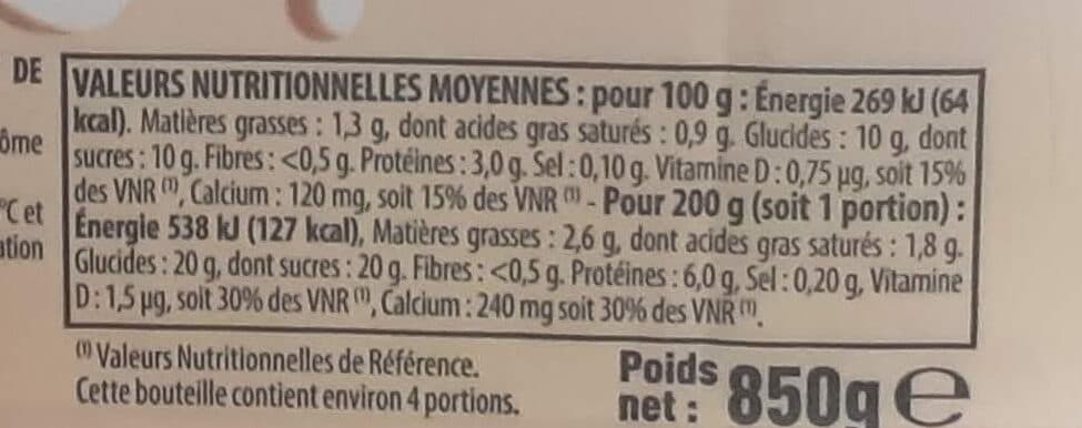 Pâturages YAB - Yaourt à boire vanille packshot