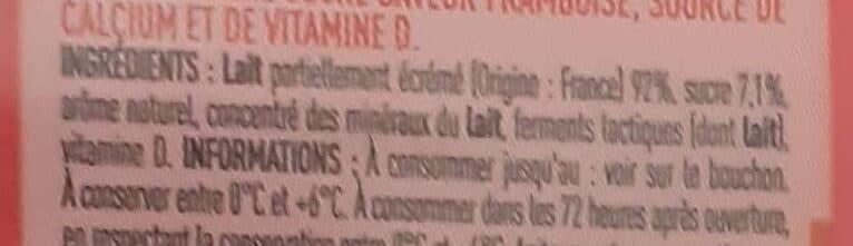Netto Yaourt à boire fraise packshot