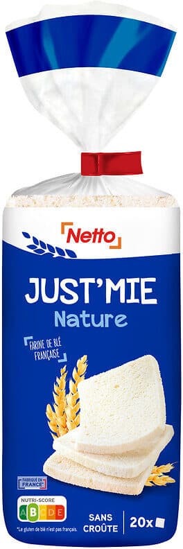Netto Just mie nature 500g packshot