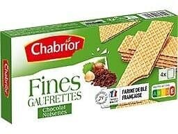 Chabrior Fines Gaufrettes Chocolat Noisettes packshot