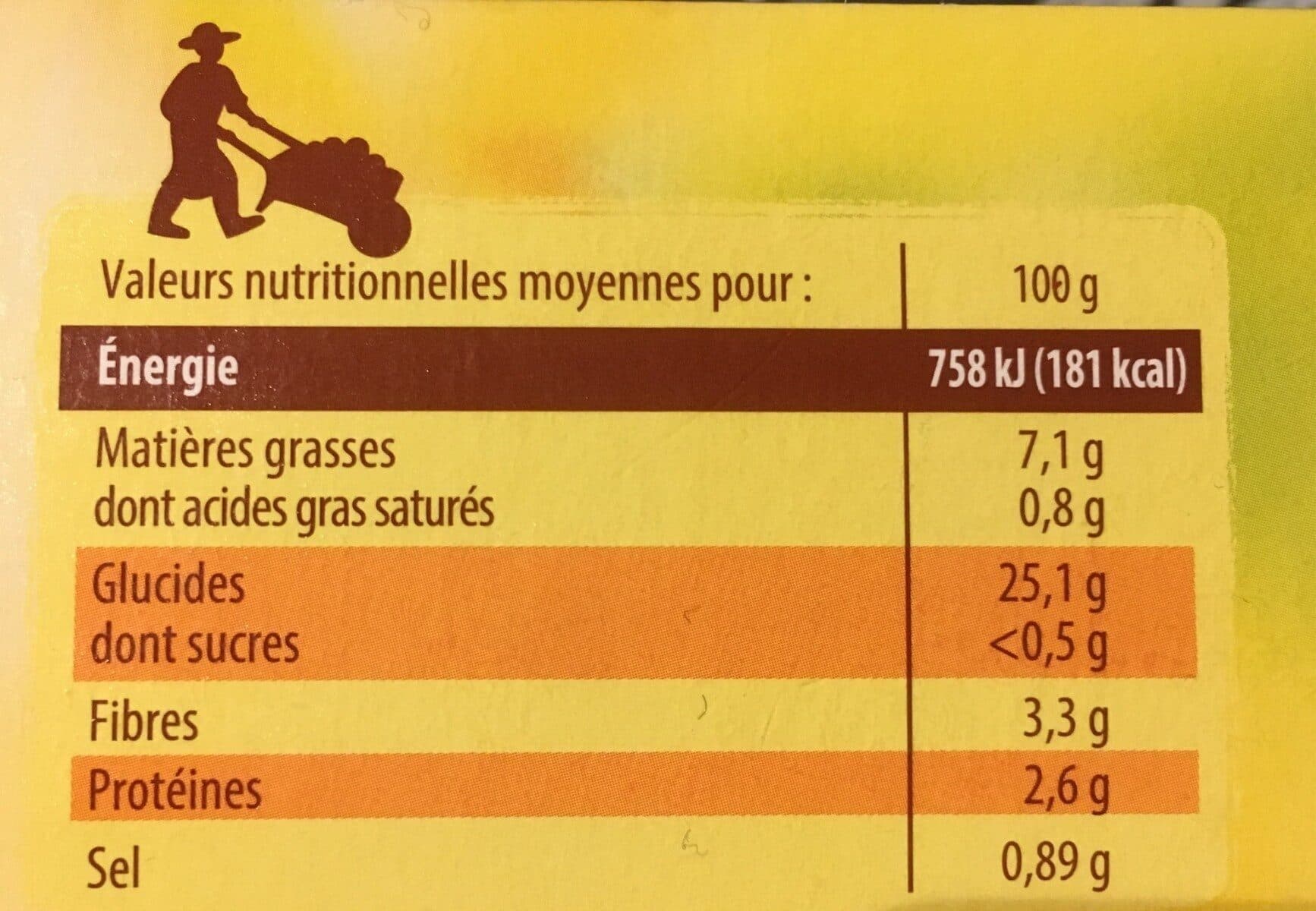 Bouton d'Or Pom' Noisettes dorées & moelleuses packshot