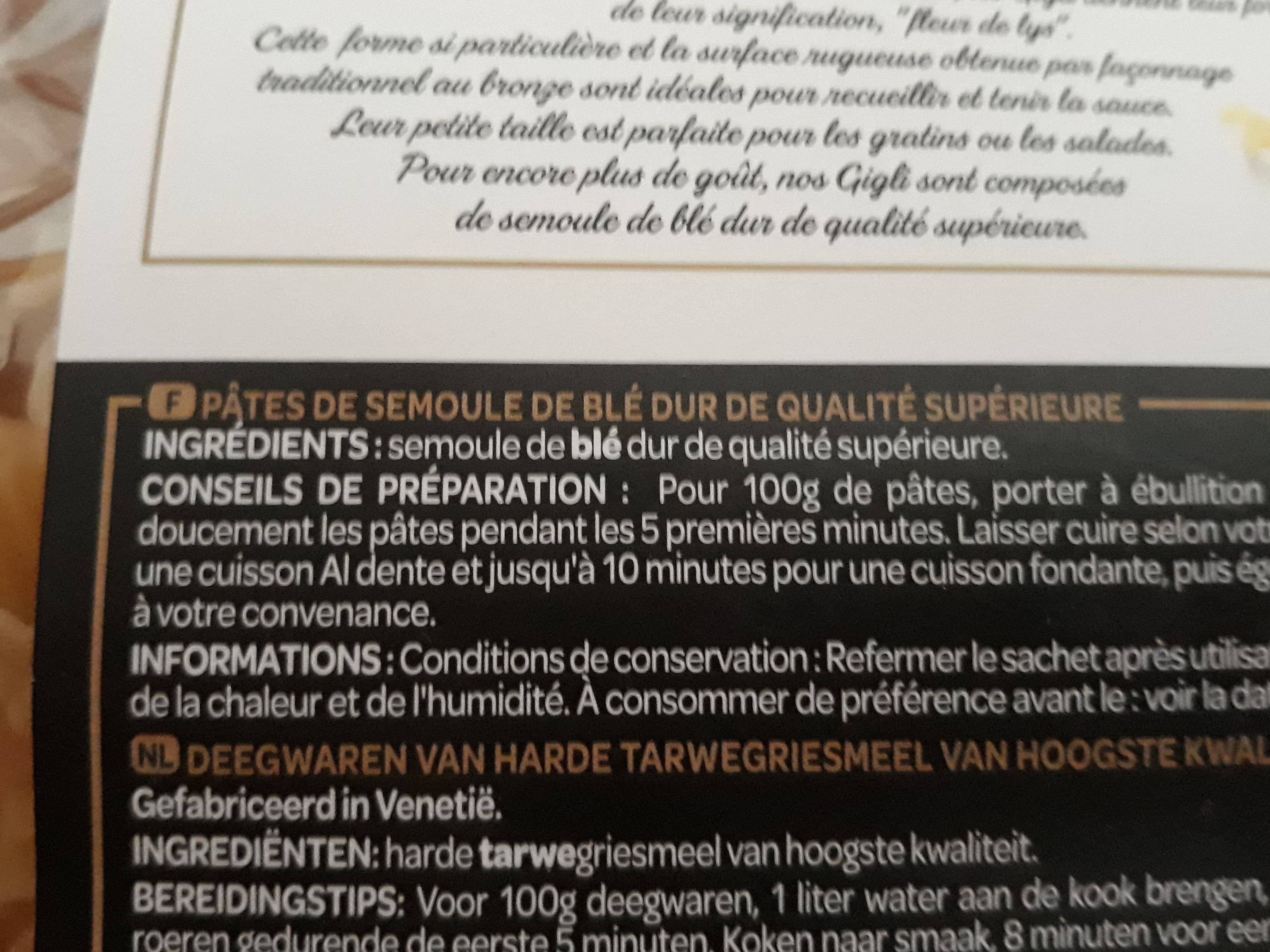Fiorini Gigli packshot
