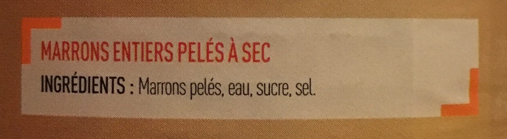 Netto Marrons pelés à l'étuvée - 4/4 packshot