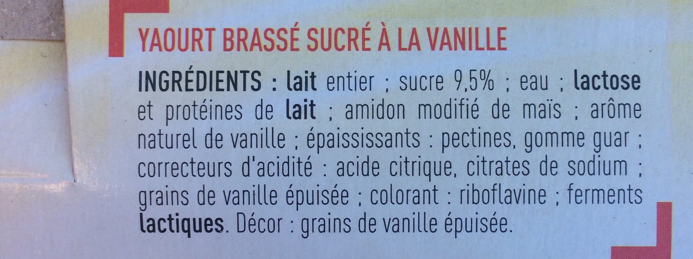 Netto Yaourt brassé vanille 8x125g packshot