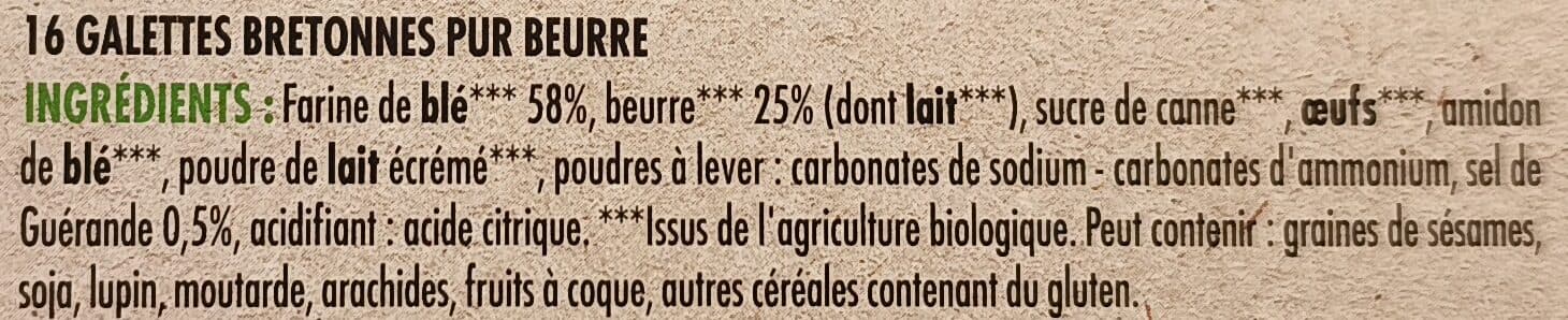 Chabrior Galette bretonne pur beurre packshot