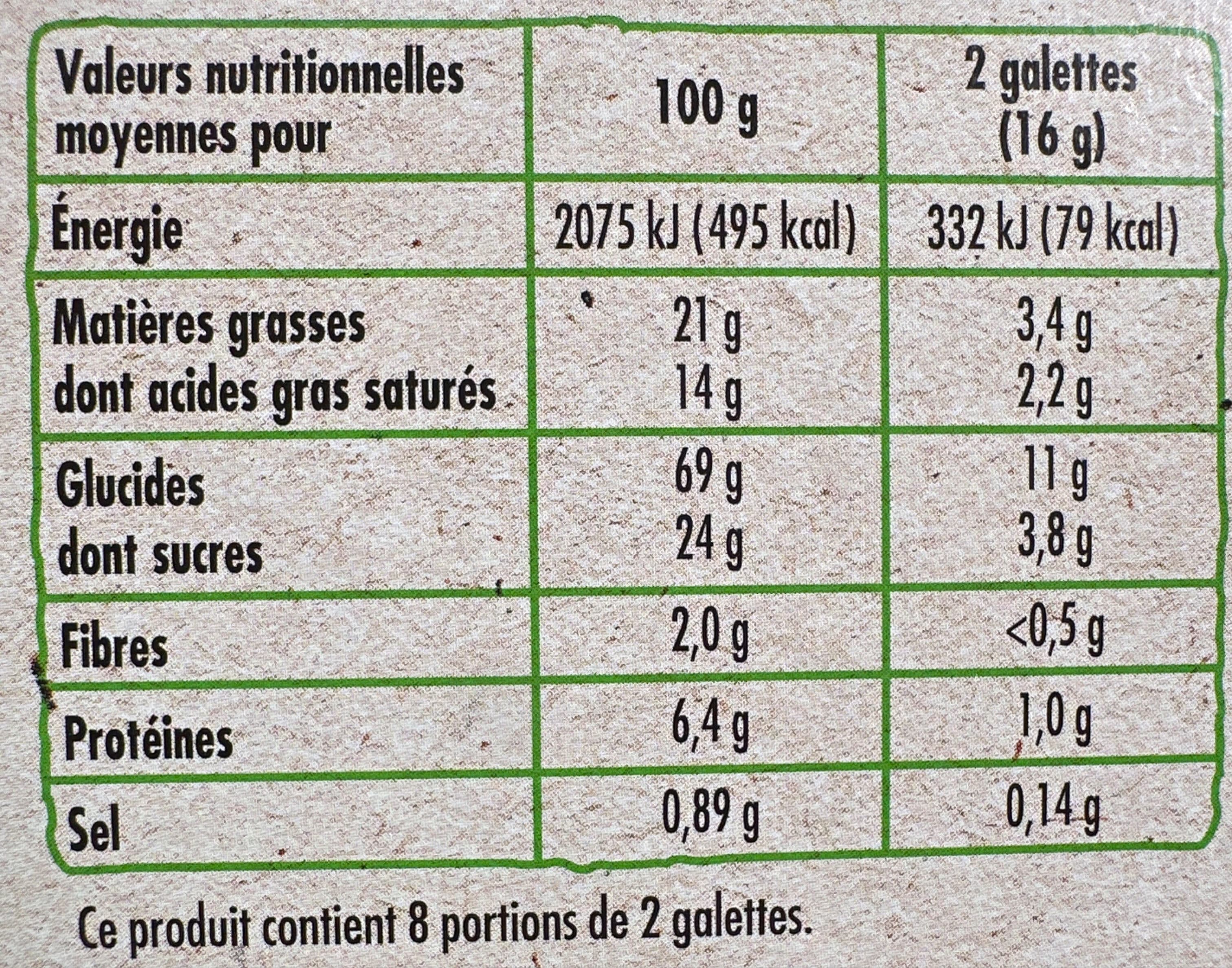 Chabrior Galette bretonne pur beurre packshot