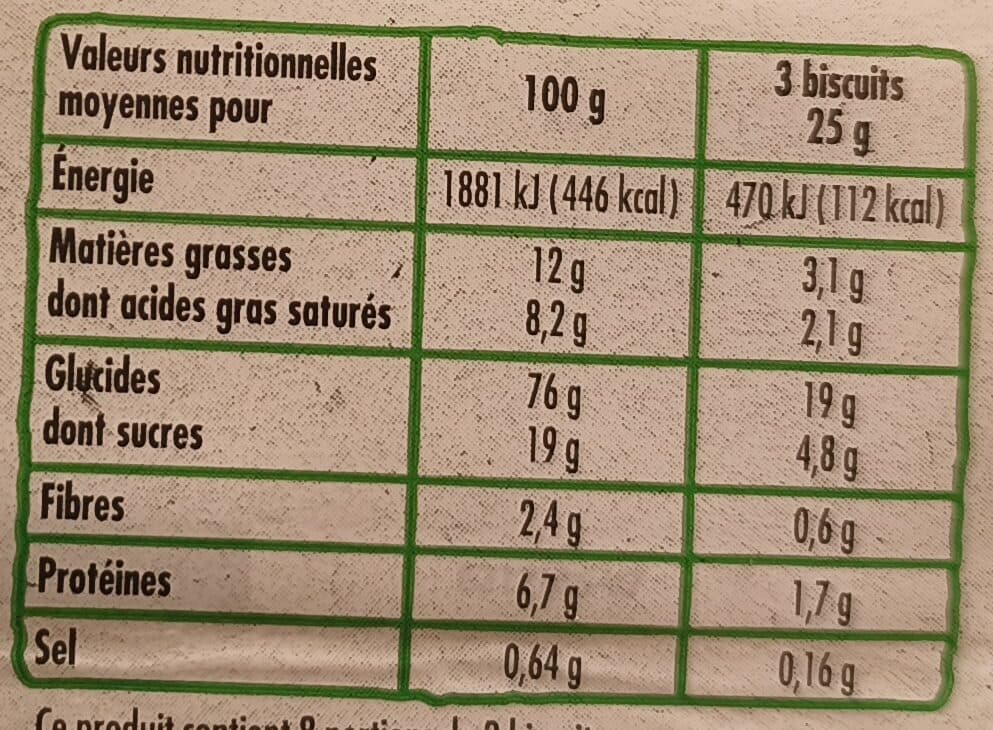 Chabrior Petit beurre packshot