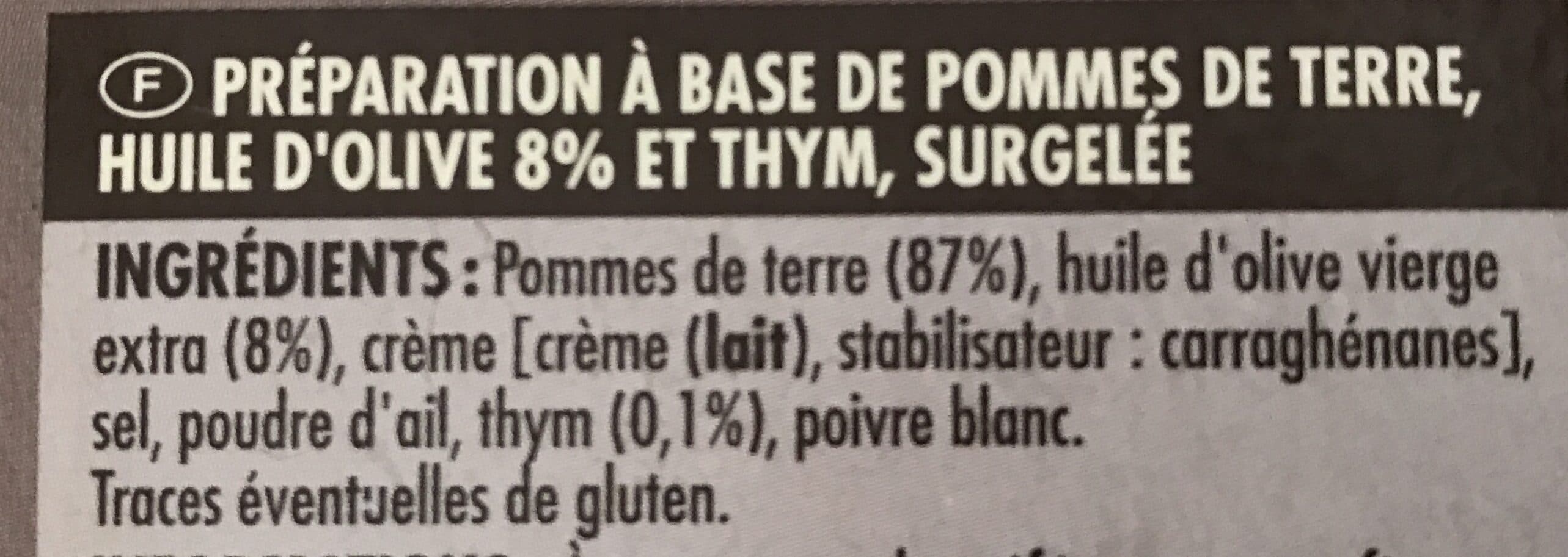 Bouton d'or Bouton d Or Ecrase Pomme De Terre Huile d Olive packshot