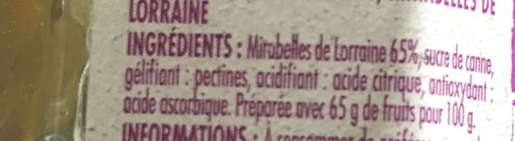 Intermarché Préparation de mirabelles de lorraine packshot