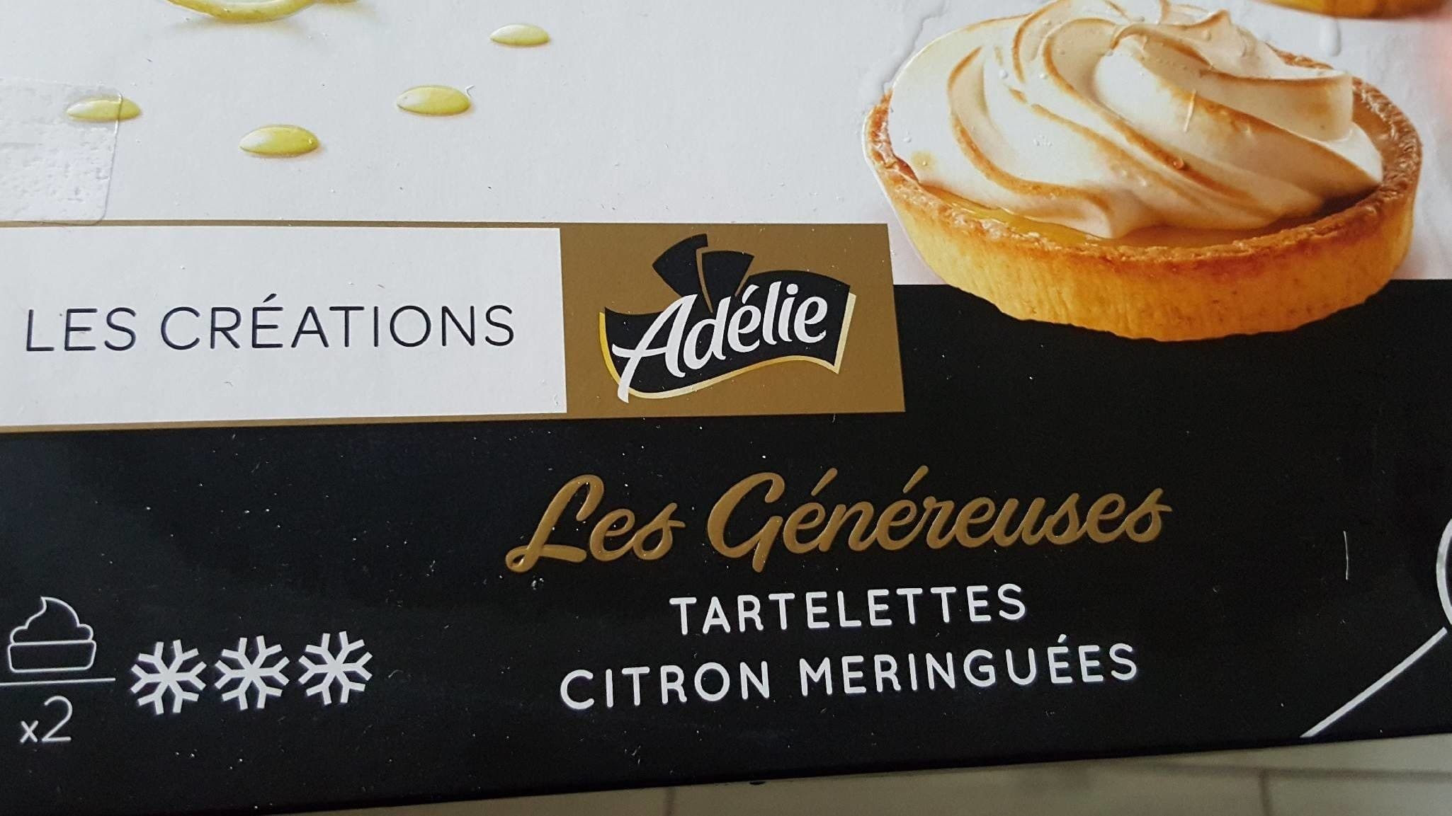 Adélie 2 Tartelettes Citron Meringuées packshot