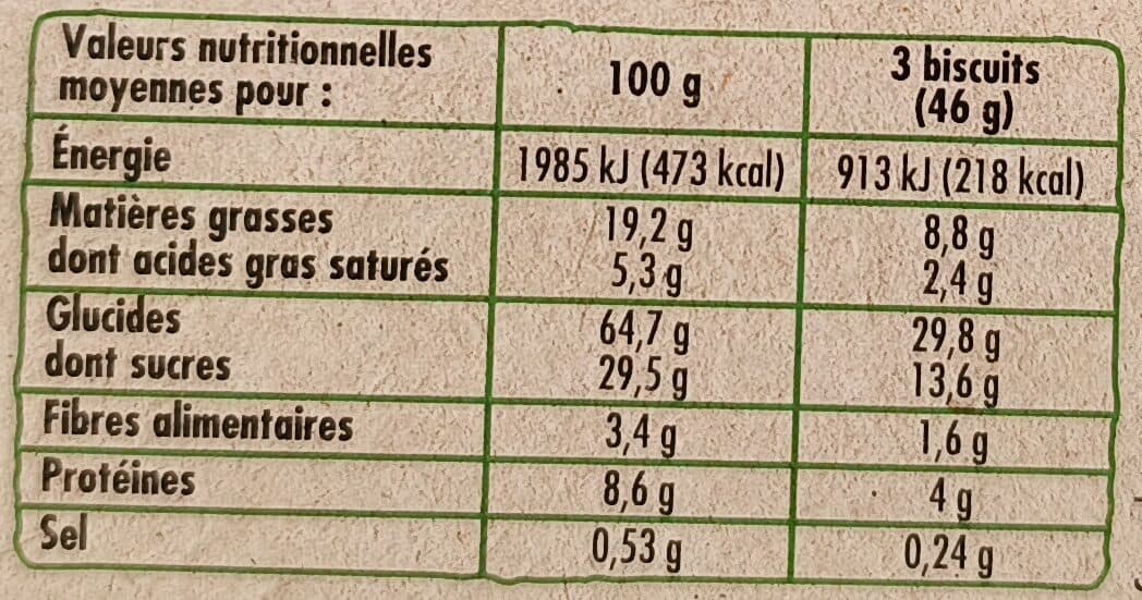 Chabrior Goûter fourré cacao rond BIO packshot
