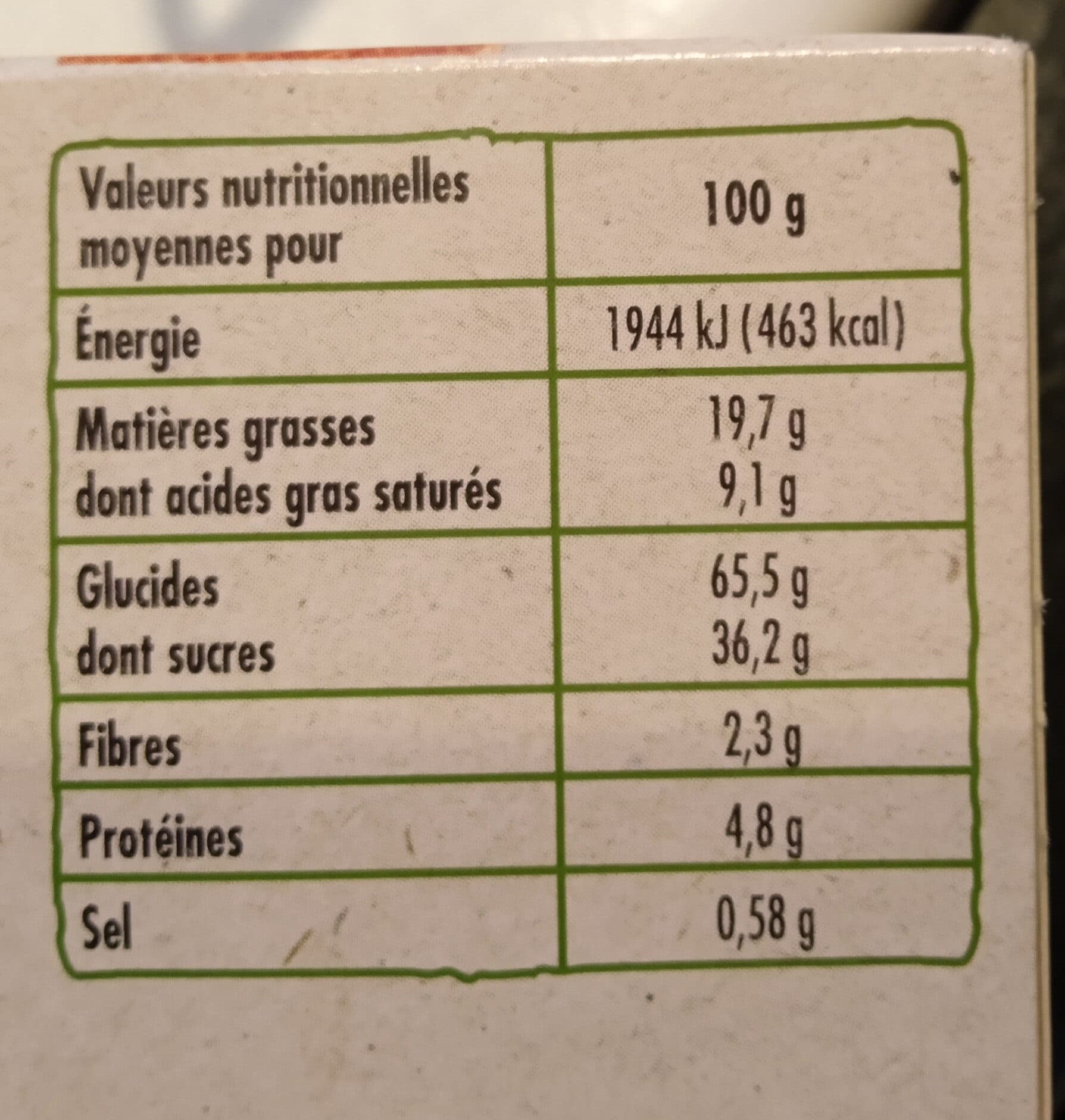 Chabrior Gaufres fourrage au miel - BIO packshot