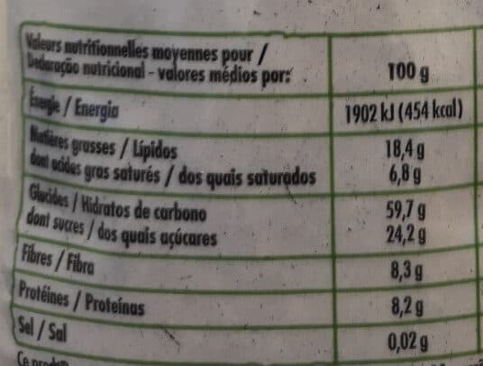 Chabrior Muesli croustillant aux fruits BIO 500g packshot