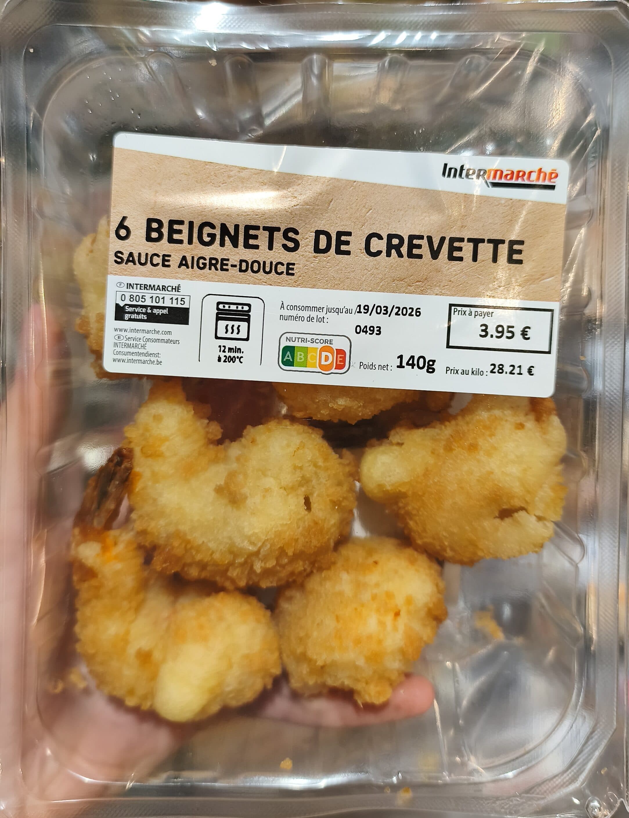 FE P&C Beignets de crevettes sauce-aigre-douce packshot