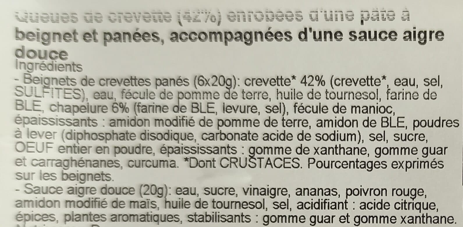 FE P&C Beignets de crevettes sauce-aigre-douce packshot