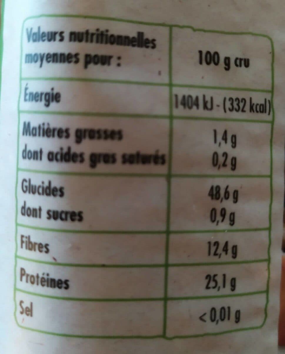 Saint eloi Lentilles vertes bio 500g packshot