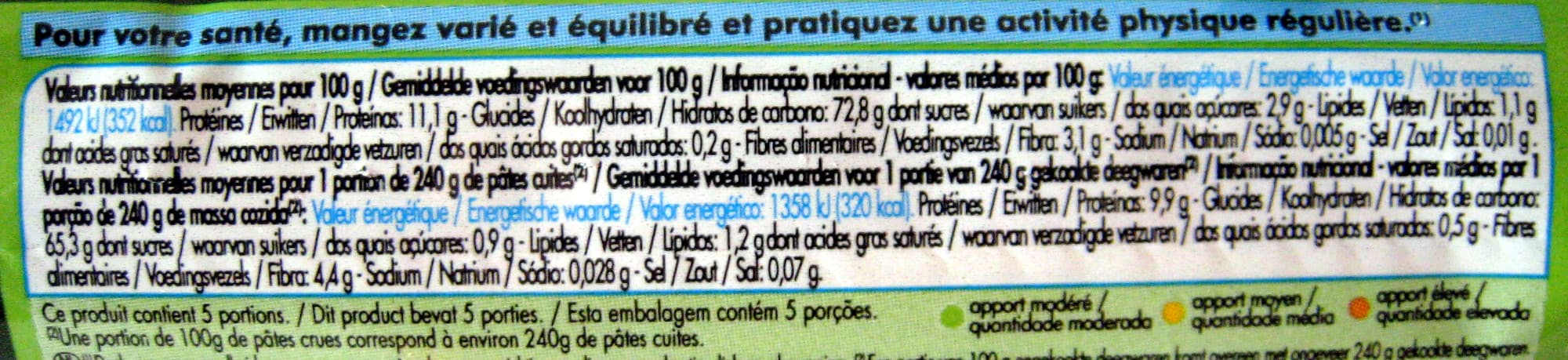 BIO Fiorini Spaghetti Bio packshot