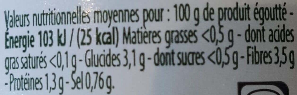 Saint éloi Mini fonds d'artichauts packshot