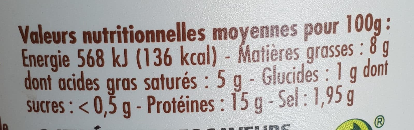 Itinéraire des saveurs Cancoillotte de Franche-Comté nature packshot