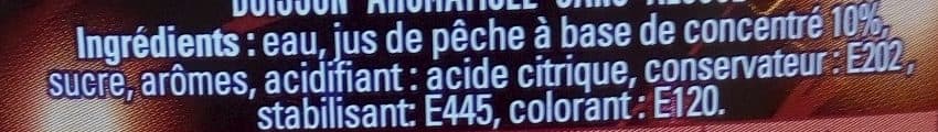 ON OFF Cocktail sans alcool pêche packshot