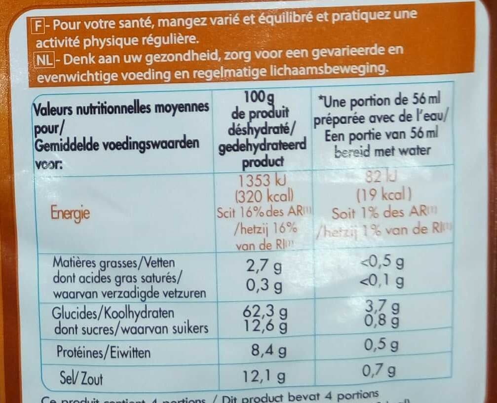 Bouton d'or Sauce chasseur 24g packshot