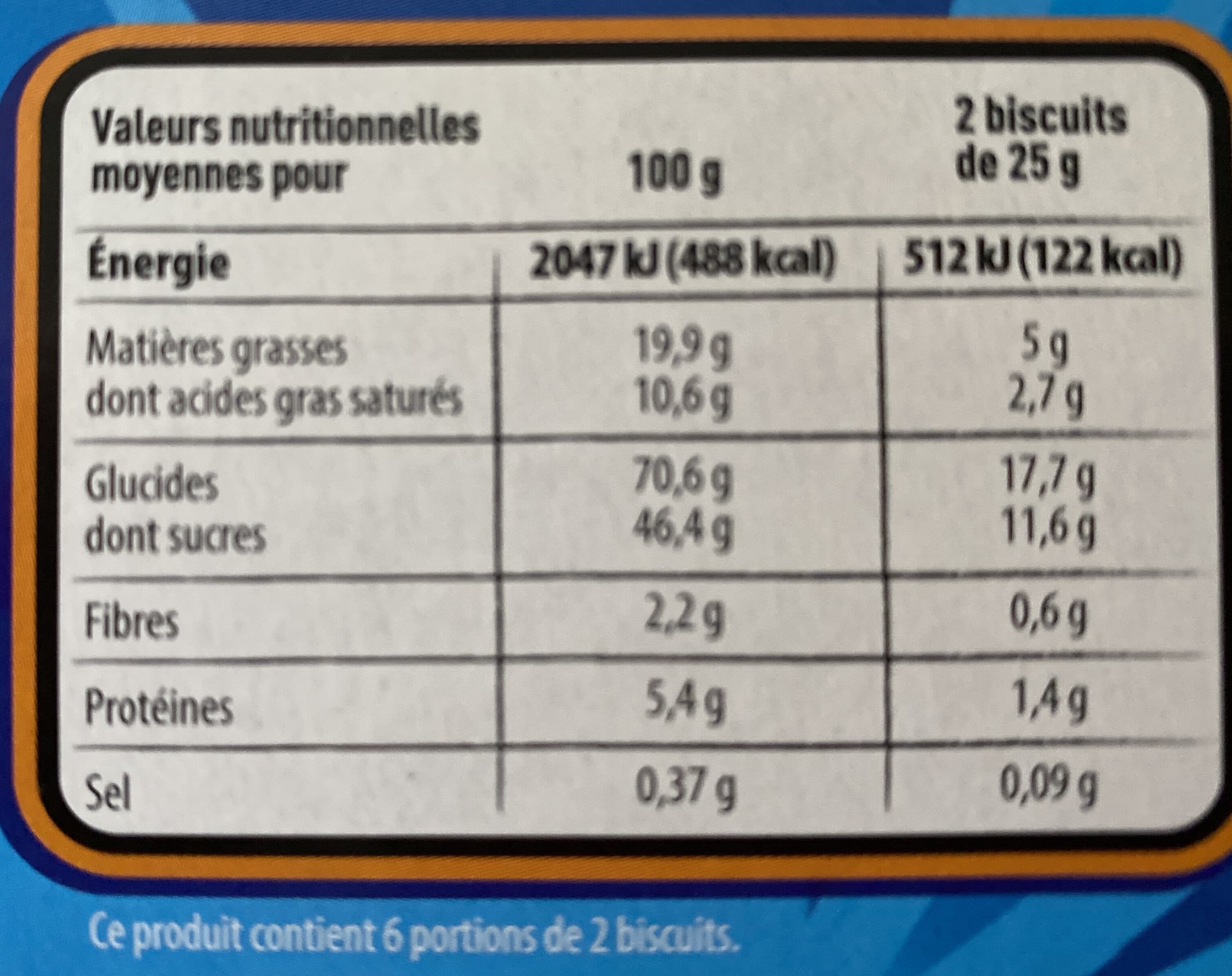 Chabrior Biscuit Chock'o 150g packshot