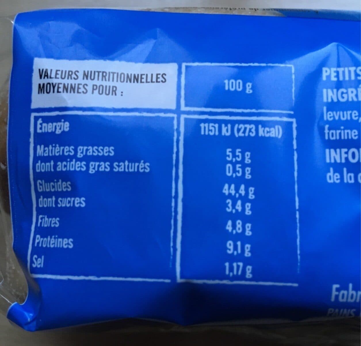 Itinéraire des saveurs 4 Muffins complets packshot