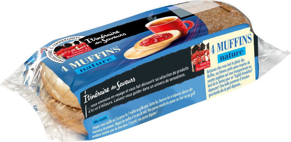 Itinéraire des Saveurs Muffins nature packshot