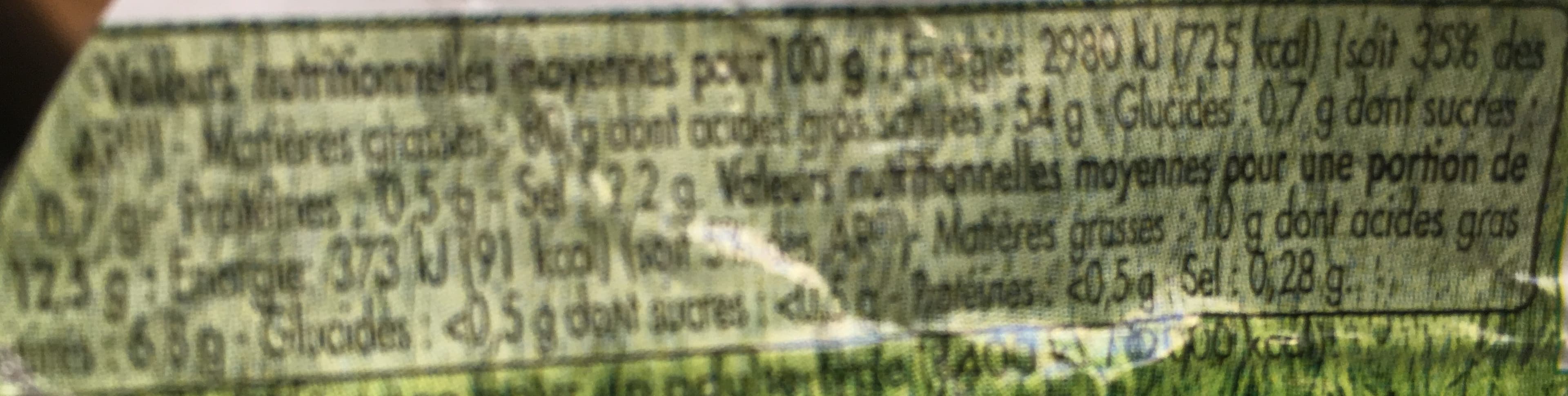 Pâturages Beurre bio demi-sel packshot