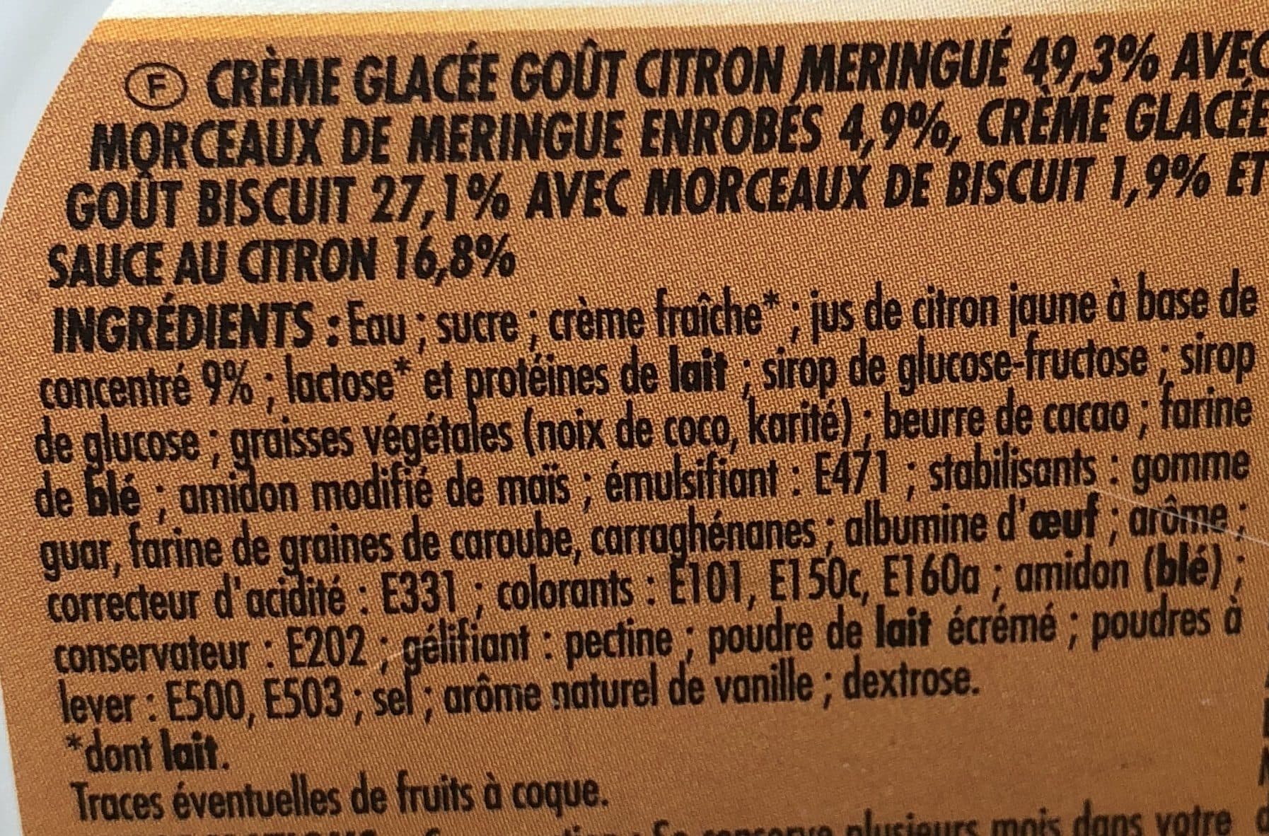 Adélie Bac façon tarte citron méringuée (CG) - 900mL packshot