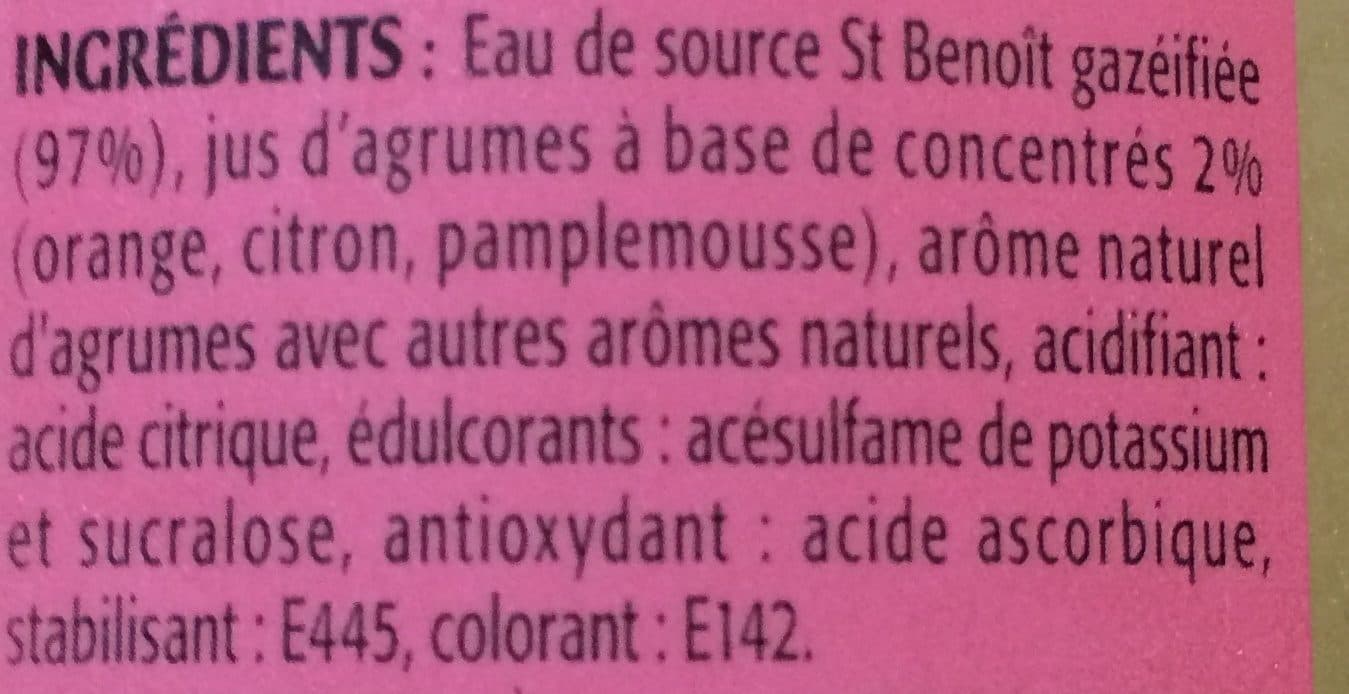 Intermarché Look Zéro Saveur Agrumes PET 1,5L packshot